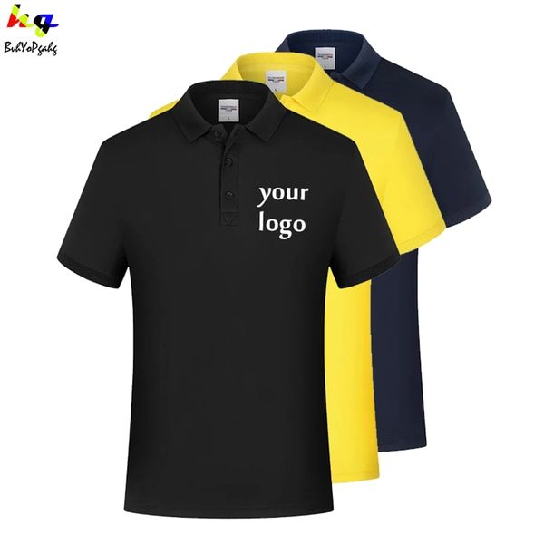 men's short sleeve polo customized/design casual shirt men's and women's team advertising 220620, White;black
men's short sleeve polo customized/design casual shirt men's and women's team advertising 220620, White;black