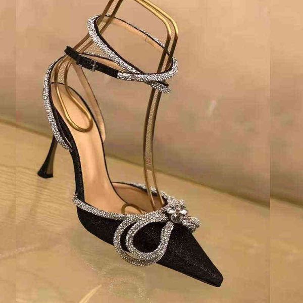 sandals pointed toe fashion bow rhinestone high heels 2022 hollow female pumps party nightclub large size 220704, Black
sandals pointed toe fashion bow rhinestone high heels 2022 hollow female pumps party nightclub large size 220704, Black