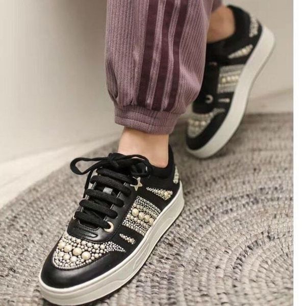 comfort womens hawaii/f walking casual shoes calf leather low trainers white black pink pearl embellishment skateboard sneakers 35-40
comfort womens hawaii/f walking casual shoes calf leather low trainers white black pink pearl embellishment skateboard sneakers 35-40