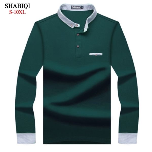 shabiqi brand men shirt men polo shirt men stand collar long sleeve keep warm polos shirt plus size 6xl 7xl 8xl 9xl 10xl 220402, White;black
shabiqi brand men shirt men polo shirt men stand collar long sleeve keep warm polos shirt plus size 6xl 7xl 8xl 9xl 10xl 220402, White;black