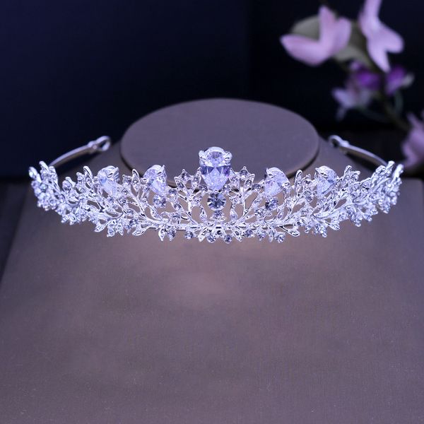 arrival stunning vintage prong setting leaf cubic zircon wedding tiara cz bridal queen princess pageant royal party crown 220716, Slivery;golden
arrival stunning vintage prong setting leaf cubic zircon wedding tiara cz bridal queen princess pageant royal party crown 220716, Slivery;golden