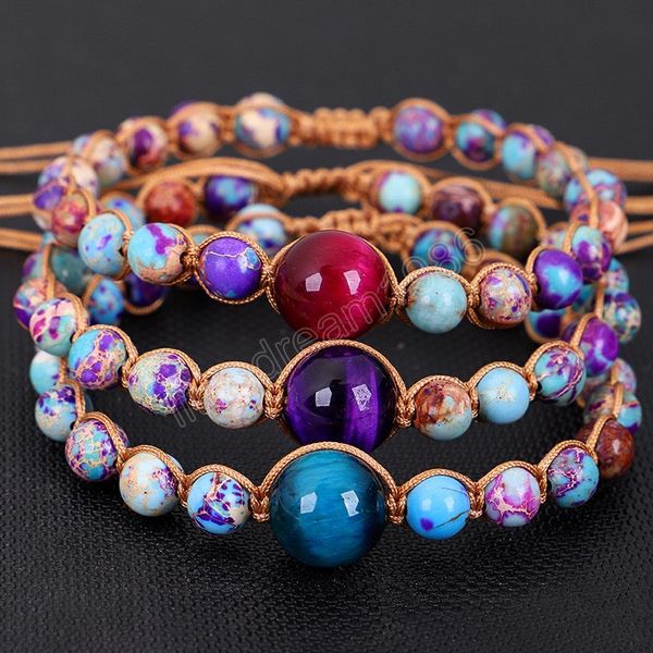 natural tiger eye stone charm bracelets string braided bracelets colorful bohemian friendship wrap bracelet for women, Golden;silver
natural tiger eye stone charm bracelets string braided bracelets colorful bohemian friendship wrap bracelet for women, Golden;silver
