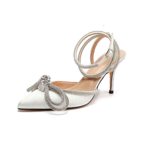 pointed sandals style fashion bow rhinestone stiletto high heels 202 hollow flat belt women's shoes, Black;white
pointed sandals style fashion bow rhinestone stiletto high heels 202 hollow flat belt women's shoes, Black;white