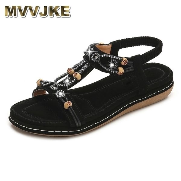 mvvjke women sandals flat sandal summer bohemia style comfortable beach shoe plus 210319, Black
mvvjke women sandals flat sandal summer bohemia style comfortable beach shoe plus 210319, Black
