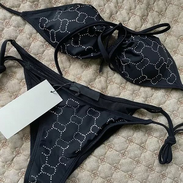 women bikini set 2pcs swimwear halter bikinis lady swimsuit 2022 summer beach bathing suit glitter crystal push up brazilian suit, White;black
women bikini set 2pcs swimwear halter bikinis lady swimsuit 2022 summer beach bathing suit glitter crystal push up brazilian suit, White;black