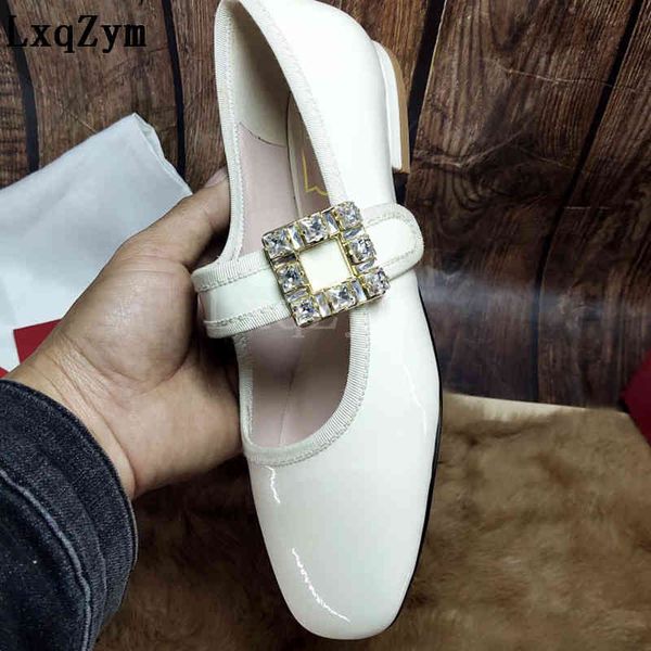 sandals luxury lady flat heel shoes crystal buckle decor women pumps soft real leather driving dacing comfortable, Black
sandals luxury lady flat heel shoes crystal buckle decor women pumps soft real leather driving dacing comfortable, Black