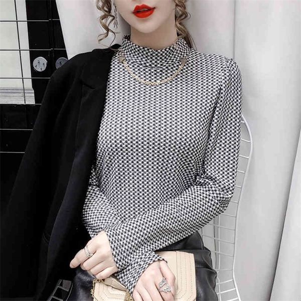 jxmyy autumn and winter product half-high collar western style wild female slim bottoming shirt net red short outer outfit 210412, White;black
jxmyy autumn and winter product half-high collar western style wild female slim bottoming shirt net red short outer outfit 210412, White;black