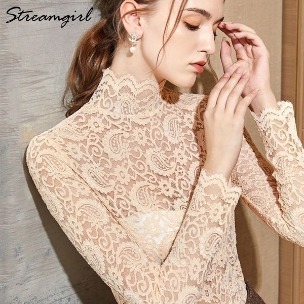 woman white lace blouse transparent summer women blouses plus size womens and blouses with black lace shirts long sleeve y200402
woman white lace blouse transparent summer women blouses plus size womens and blouses with black lace shirts long sleeve y200402