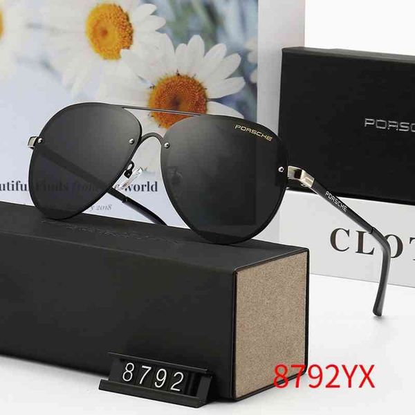 sunglasses new men's metal polarized personality trend frameless toad pilot large frame, White;black
sunglasses new men's metal polarized personality trend frameless toad pilot large frame, White;black