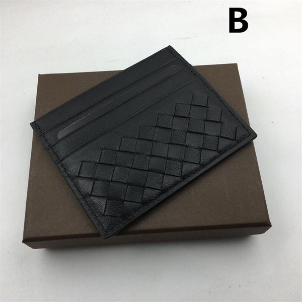 classic weaving designer credit card holder wallet black genuine leather soft slim id card case pocket bag 2017 new arrivals coin 222s, Brown;gray
classic weaving designer credit card holder wallet black genuine leather soft slim id card case pocket bag 2017 new arrivals coin 222s, Brown;gray