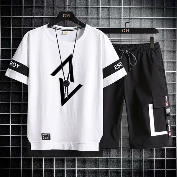 japan fashion mens sets summer tracksuit men short sleeve t shirtssport shorts suit men casual men clothing mens joggers sets 220526, Gray
japan fashion mens sets summer tracksuit men short sleeve t shirtssport shorts suit men casual men clothing mens joggers sets 220526, Gray