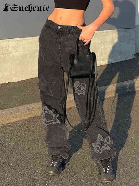 women's jeans suchcute streetwear star print patchwork women jeans grunge retro casual denim trousers koran high waist grey straight pa, Blue
women's jeans suchcute streetwear star print patchwork women jeans grunge retro casual denim trousers koran high waist grey straight pa, Blue