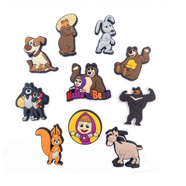 wholesaledog pet bear mice soft rubber pvc shoe charms clog buckles jibz for croc xmas birthday gifts part favors boys giirls shoes charm, White;pink
wholesaledog pet bear mice soft rubber pvc shoe charms clog buckles jibz for croc xmas birthday gifts part favors boys giirls shoes charm, White;pink