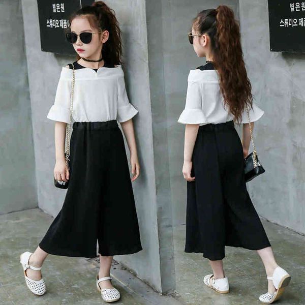 12 girls summer dress 11 clothing t-shirt + skirt 2 piece set 10 fashion shirt + skirt 9 children's clothing 8 years old aa220316, White
12 girls summer dress 11 clothing t-shirt + skirt 2 piece set 10 fashion shirt + skirt 9 children's clothing 8 years old aa220316, White