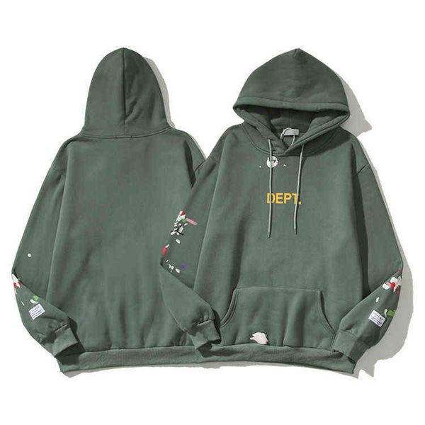 men hoodies for designer hip hop autumn and winter dept h painted graffiti splash ink old letter printed 's women's hoodie, Black
men hoodies for designer hip hop autumn and winter dept h painted graffiti splash ink old letter printed 's women's hoodie, Black