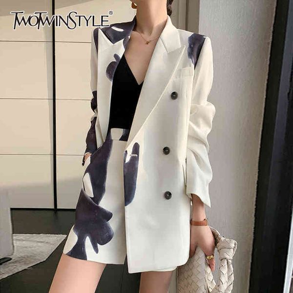 vintage hit color two piece set for women notched long sleeve blazer high waist wide leg pants female sets 210423, White
vintage hit color two piece set for women notched long sleeve blazer high waist wide leg pants female sets 210423, White