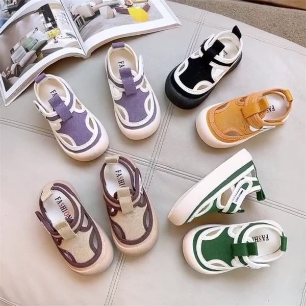 sepatu kanvas berongga anakanak musim semi baru bayi warna permen anak lakilaki dan perempuan panas sandal kain kecil 220611, Black;red
sepatu kanvas berongga anakanak musim semi baru bayi warna permen anak lakilaki dan perempuan panas sandal kain kecil 220611, Black;red