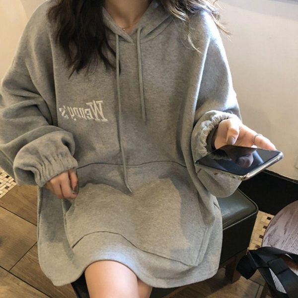 women's hoodies & sweatshirts women oversized embroidery all-match gray long sleeve spring pullovers lady clothing casual loose front p, Black
women's hoodies & sweatshirts women oversized embroidery all-match gray long sleeve spring pullovers lady clothing casual loose front p, Black