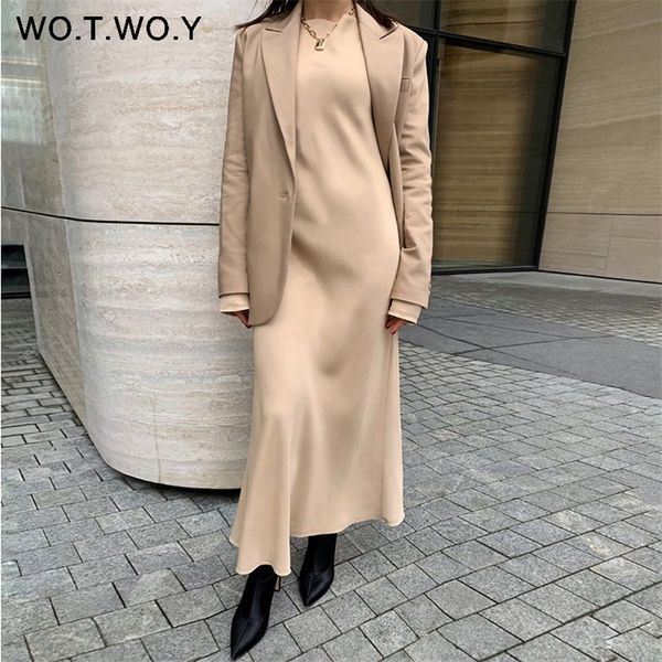 wotwoy elegant long sleeve satin dress women solid mid-long loose dresses women cotton autumn dress woman vestidos femme robe 210303, Black;gray
wotwoy elegant long sleeve satin dress women solid mid-long loose dresses women cotton autumn dress woman vestidos femme robe 210303, Black;gray