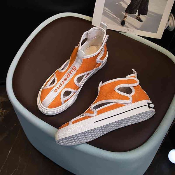 dress shoes summer breathable korean fashion high canvas shoes women's hollow baotou versatile hole board omju, Black
dress shoes summer breathable korean fashion high canvas shoes women's hollow baotou versatile hole board omju, Black