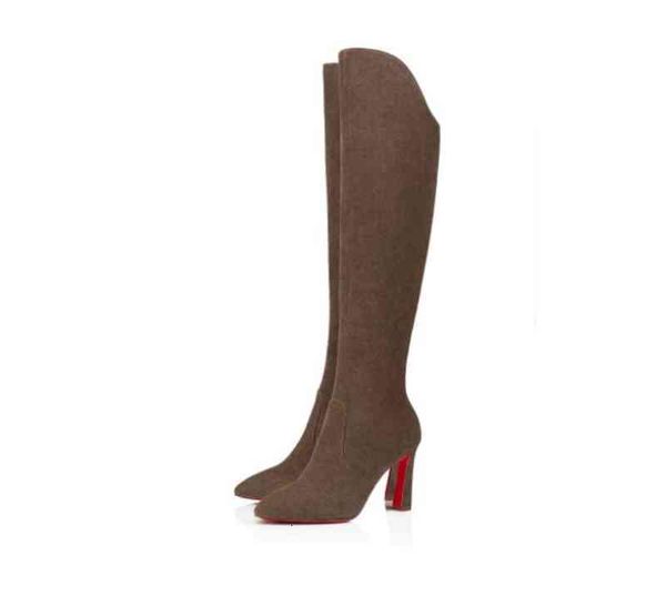 boots winter women's boots high-heeled red-soled bootsseleonor botta 85 mm leather suede and calf pointed toe zipper fashion -soleds ao, Black
boots winter women's boots high-heeled red-soled bootsseleonor botta 85 mm leather suede and calf pointed toe zipper fashion -soleds ao, Black