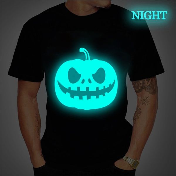 t shirt fashion oversize halloween pumpkin tshirt mens casual o neck devil luminous tshirt for man tees 220608, White;black
t shirt fashion oversize halloween pumpkin tshirt mens casual o neck devil luminous tshirt for man tees 220608, White;black