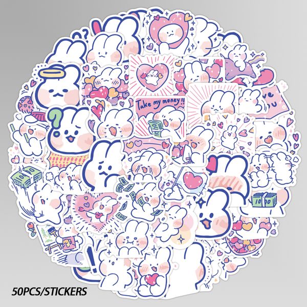 50pcs cute cartoon rabbit graffiti stickers for water bottle kids toys lapluggage car diy wall kawaii decals waterproof
50pcs cute cartoon rabbit graffiti stickers for water bottle kids toys lapluggage car diy wall kawaii decals waterproof