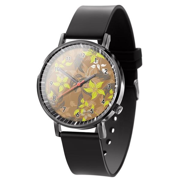 wristwatches trend luxury watch plant leaf flower pattern men's ladies watches quartz sports wrist, Slivery;brown
wristwatches trend luxury watch plant leaf flower pattern men's ladies watches quartz sports wrist, Slivery;brown