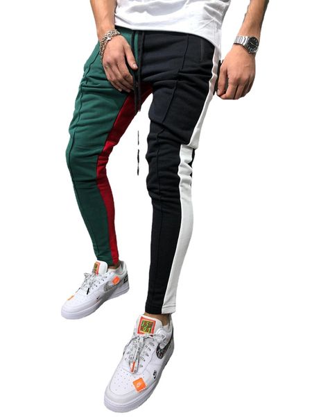 men's pants fashion streetwear sweatpants for men causal sportswear bump joining together trendy hip hop trousers, Black
men's pants fashion streetwear sweatpants for men causal sportswear bump joining together trendy hip hop trousers, Black