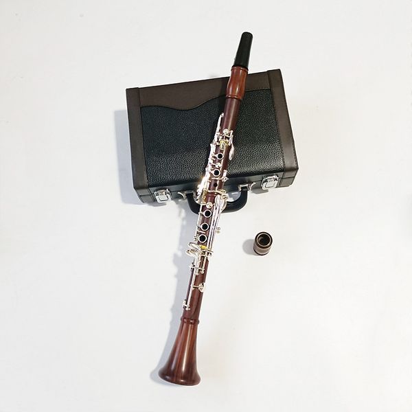 jm red wood professional clarinet bb rosewood clarinet silvering keys solid wood sib klarnet
jm red wood professional clarinet bb rosewood clarinet silvering keys solid wood sib klarnet