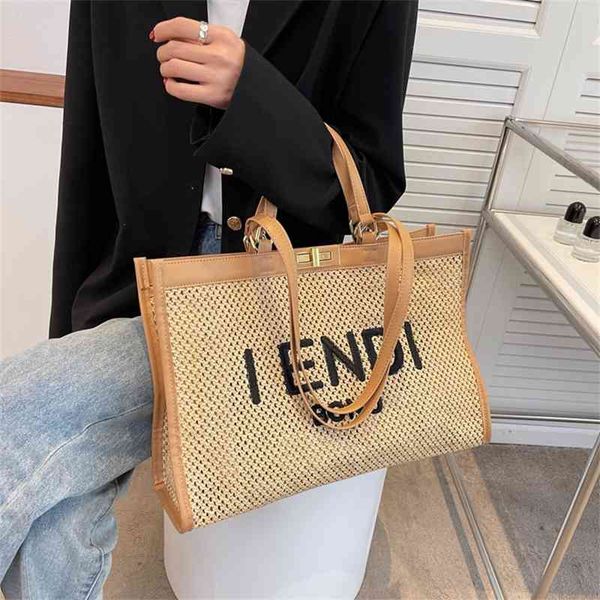 bags large capacity woven handbag women's 2022 new summer grass beach vacation tote bag shoulder purse
bags large capacity woven handbag women's 2022 new summer grass beach vacation tote bag shoulder purse