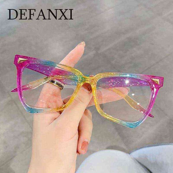 unique colorful cat eye sunglasses trendy party glasses brand luxury women sun protection gliter rainbow eyewear 220728, White;black
unique colorful cat eye sunglasses trendy party glasses brand luxury women sun protection gliter rainbow eyewear 220728, White;black