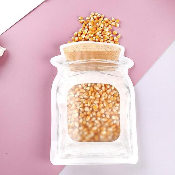 2022 new food storage zipper bags smell proof reusable mason jar lock stand up bag bottle shape plastic grade gifts
2022 new food storage zipper bags smell proof reusable mason jar lock stand up bag bottle shape plastic grade gifts