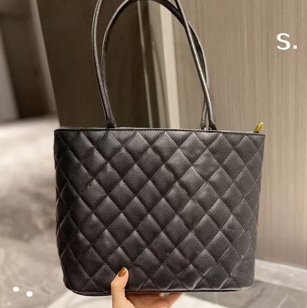 sw 2022ss spring summer quilted classic vintage bags handle totes large capacity shoulder fashion calfskin caviar leather luxury designer ha
sw 2022ss spring summer quilted classic vintage bags handle totes large capacity shoulder fashion calfskin caviar leather luxury designer ha