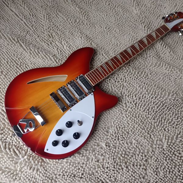 12 string electric guitar ricken 360 basswood body rosewood fretboard 'r' tailpiece cherry burst color
12 string electric guitar ricken 360 basswood body rosewood fretboard 'r' tailpiece cherry burst color