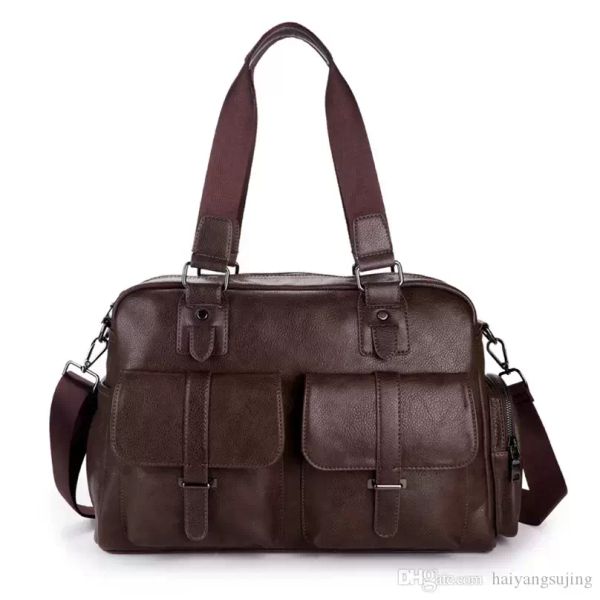fashion men's travel bags high-capacity brand luggage waterproof suitcase duffel bag large capacity casual pu leather shoulder handbag, Black;red
fashion men's travel bags high-capacity brand luggage waterproof suitcase duffel bag large capacity casual pu leather shoulder handbag, Black;red