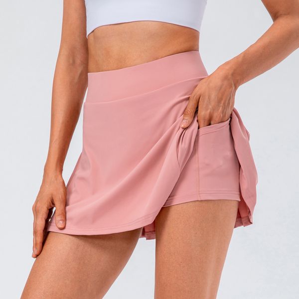 summer solid color tennis golf skirt soft nylon quick dry badminton yoga skort workout gym shorts female sports clothing, Black
summer solid color tennis golf skirt soft nylon quick dry badminton yoga skort workout gym shorts female sports clothing, Black