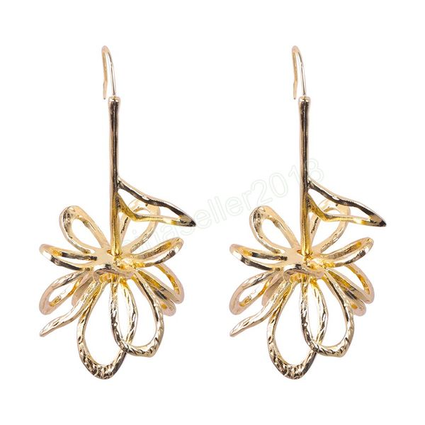 floral metal dangle earrings for women retro elegant flower long pendant earrings charm jewelry party accessories brincos, Silver
floral metal dangle earrings for women retro elegant flower long pendant earrings charm jewelry party accessories brincos, Silver