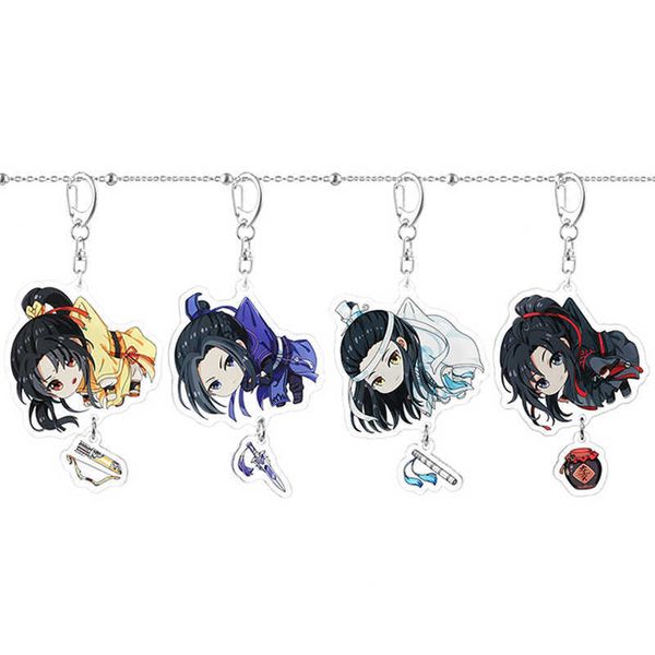 keychains grandmaster of demonic cultivation keychain cosplay figure keyring jewelry fans gift mo dao zu shi cute fuuny acrylic key chain, Silver
keychains grandmaster of demonic cultivation keychain cosplay figure keyring jewelry fans gift mo dao zu shi cute fuuny acrylic key chain, Silver