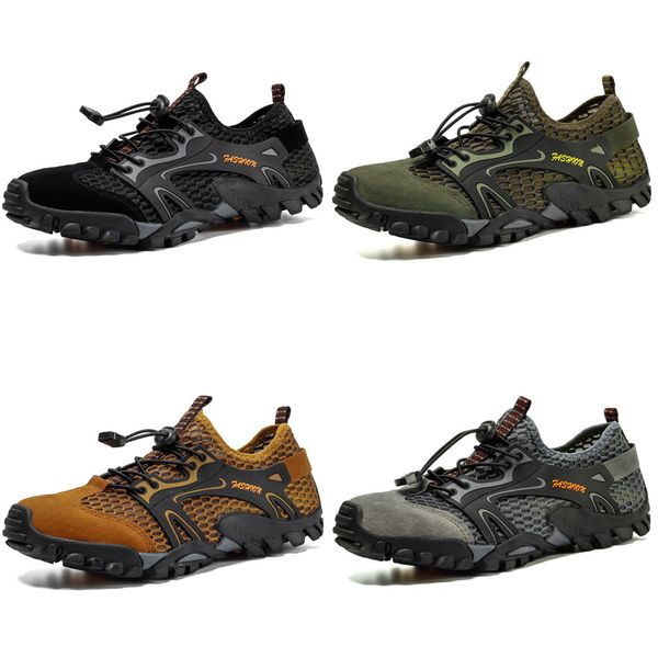 men sandals non slip breathable wading creek shoes casual summer hiking mesh outdoor fishing boot luxury brand quick dry, Black
men sandals non slip breathable wading creek shoes casual summer hiking mesh outdoor fishing boot luxury brand quick dry, Black