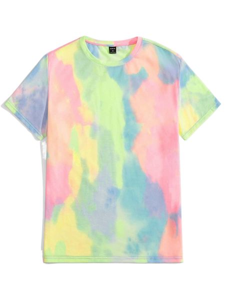 men tie dye tee c8sv#, White;black