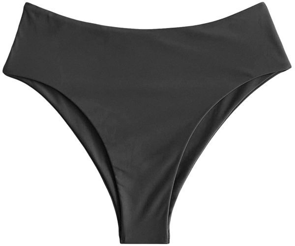 women's solid high leg bikini swim bottoms mid waist cheeky bathing suit l2oo#, White;black
women's solid high leg bikini swim bottoms mid waist cheeky bathing suit l2oo#, White;black