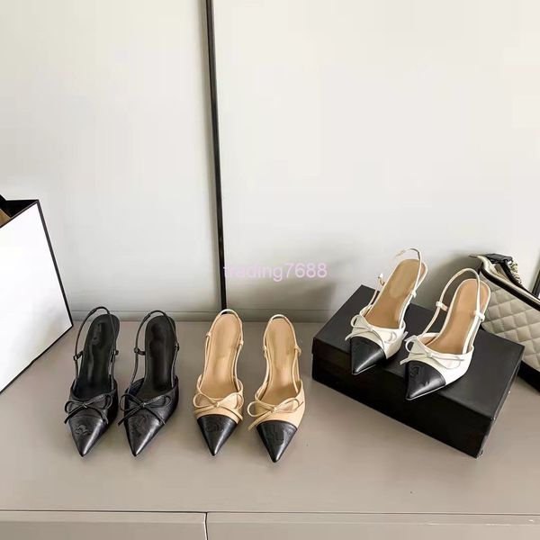 sandals high version of xiaoxiang bow sandals home c sharp end color matching thin heel back trip belt versatile women, Black
sandals high version of xiaoxiang bow sandals home c sharp end color matching thin heel back trip belt versatile women, Black