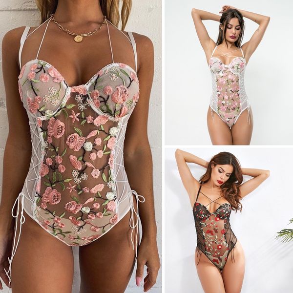in stock see through underwear women lingerie ladies sleepwear sleeveless jumpsuit lace floral mesh tie panel bodysuit, Black;red
in stock see through underwear women lingerie ladies sleepwear sleeveless jumpsuit lace floral mesh tie panel bodysuit, Black;red
