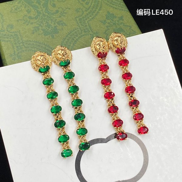 fashion earring stud lion 18k white gold plated red green earings earrings for women tassels earrings no box, Golden;silver
fashion earring stud lion 18k white gold plated red green earings earrings for women tassels earrings no box, Golden;silver
