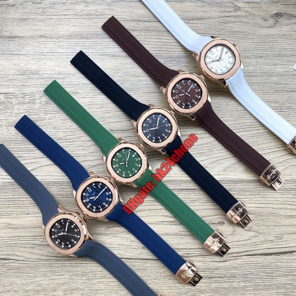 19 styles watches 5168r 40mm rose gold a2813 automatic mens watch black/blue/brown/green/gray dial rubber strap gents sports wristwatches, Slivery;brown
19 styles watches 5168r 40mm rose gold a2813 automatic mens watch black/blue/brown/green/gray dial rubber strap gents sports wristwatches, Slivery;brown