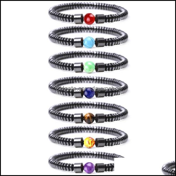 charm bracelets hematite charms beads seven chakras handmade men health protection energy stones couple distance bangles je dayupshop dh5oh, Golden;silver
charm bracelets hematite charms beads seven chakras handmade men health protection energy stones couple distance bangles je dayupshop dh5oh, Golden;silver