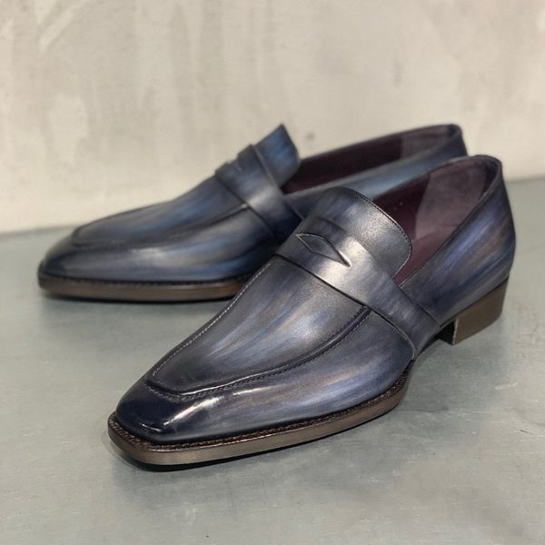 loafers shoes men pu embossed pattern mixed color low heel pointed professional non slip on classic comfortable business formal shoes cp214, Black
loafers shoes men pu embossed pattern mixed color low heel pointed professional non slip on classic comfortable business formal shoes cp214, Black