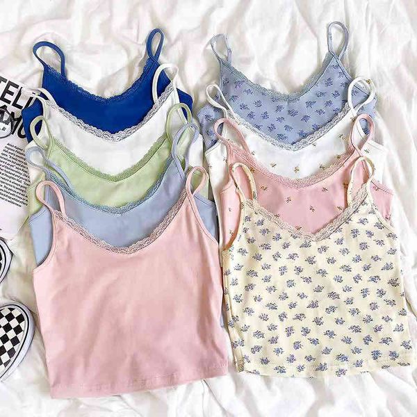 women's tanks camis 2022 sweet girl gentle wind fresh small broken flowers multicolor pure desire lace edge v-neck comfortable suspende, White
women's tanks camis 2022 sweet girl gentle wind fresh small broken flowers multicolor pure desire lace edge v-neck comfortable suspende, White