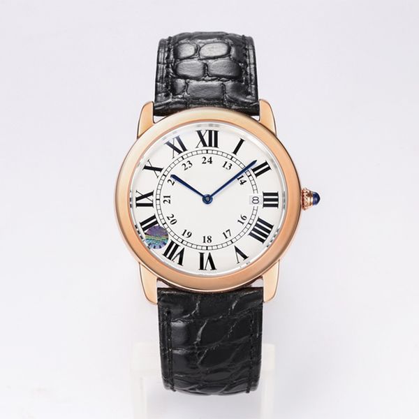 mens watch quartz movement watches 36mm and 29.5mm leather strap wristwatch waterproof design montre de luxe gift wristwatches couple watch, Slivery;brown
mens watch quartz movement watches 36mm and 29.5mm leather strap wristwatch waterproof design montre de luxe gift wristwatches couple watch, Slivery;brown